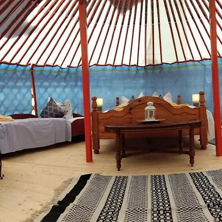 Hotel Mongolische Jurte Im Art.Quartier Velgast Zewnętrze zdjęcie